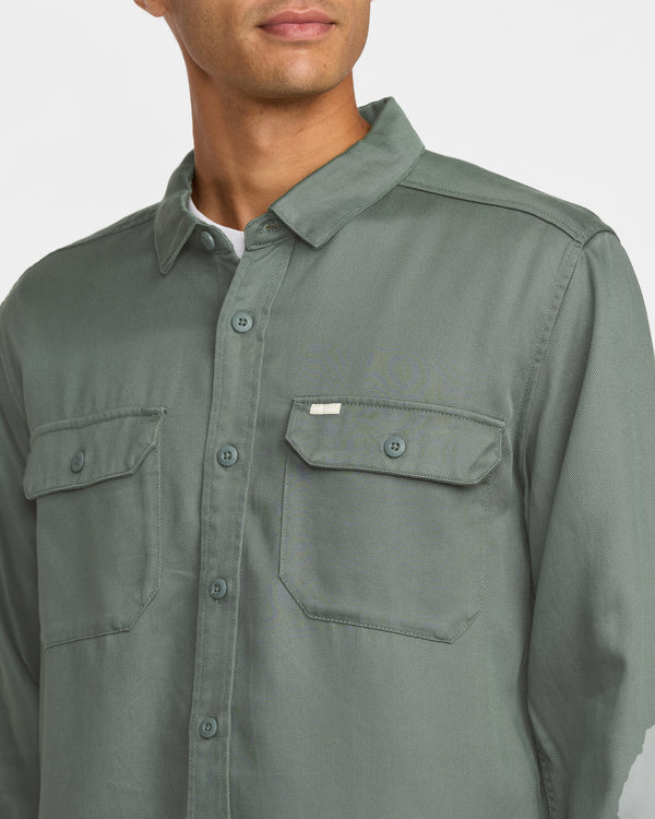 Rvca VAcancy Utility Long Sleeve Shirt