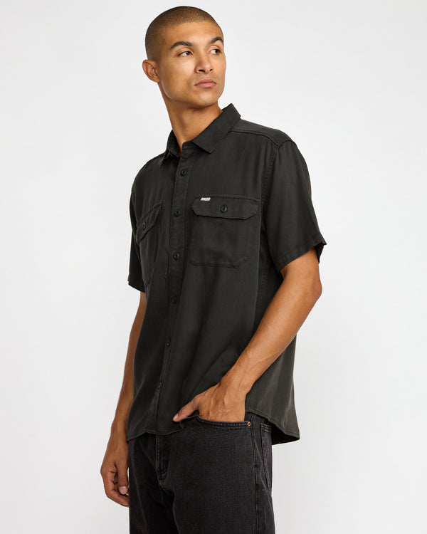 Rvca VAcancy Utility Short Sleeve Shirt