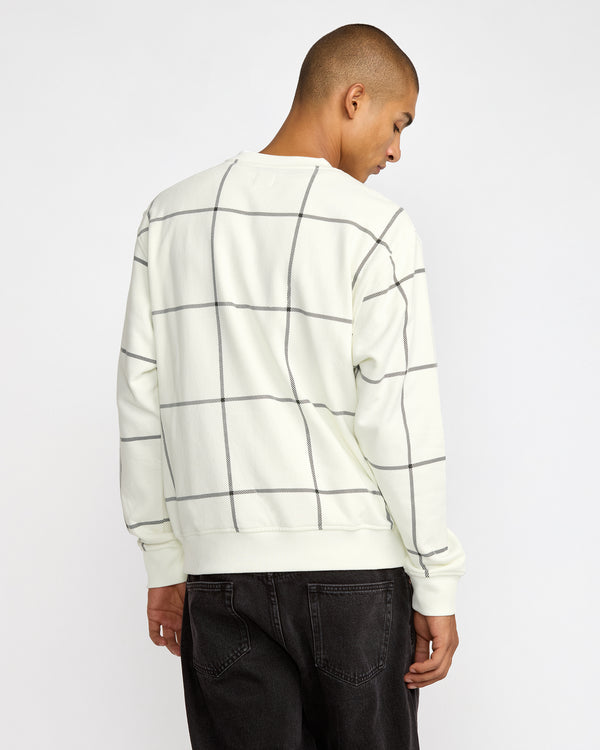 Rvca Vacancy Window Pane Crew