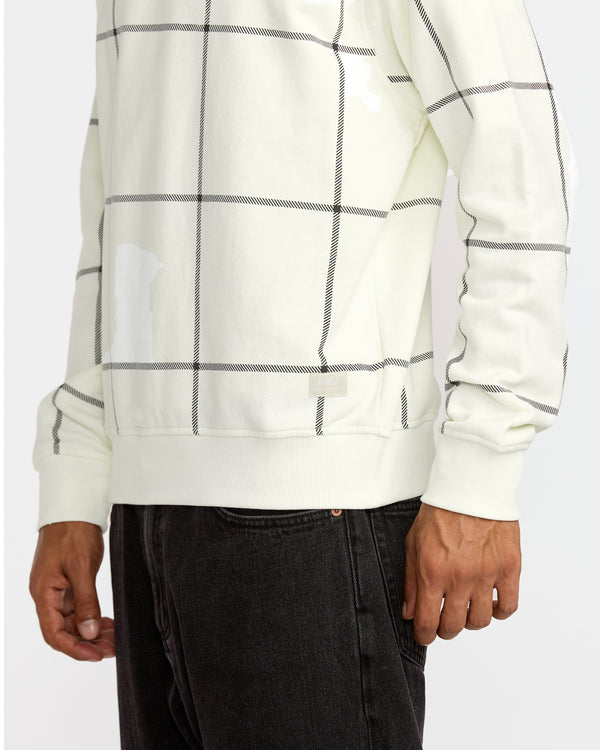 Rvca Vacancy Window Pane Crew