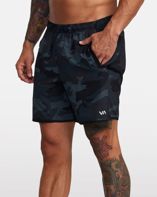 Rvca Yogger Stretch 17" Short