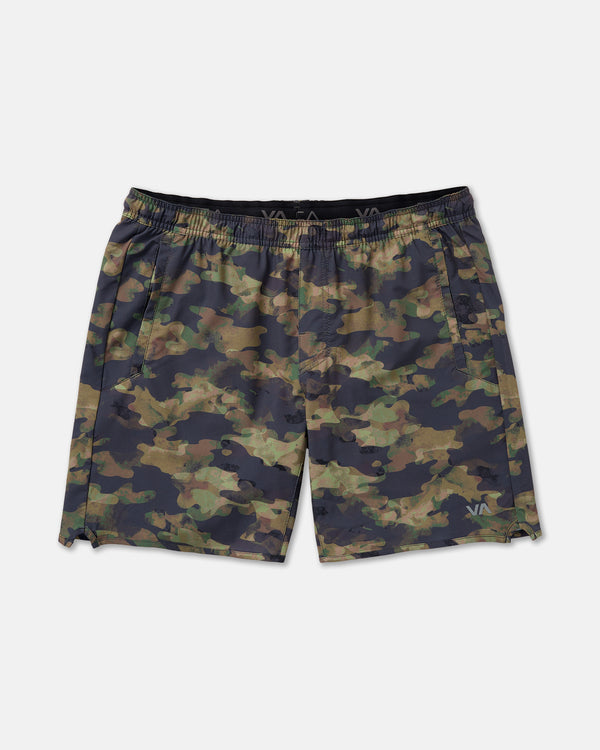 rvca Yogger Stretch Contrast 17" Short