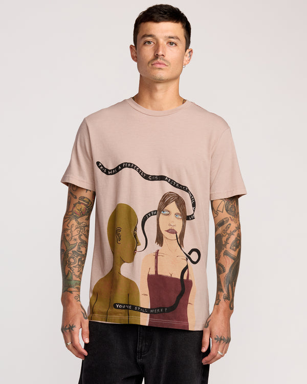 Rvca You're Still Here Short Sleeve Tee