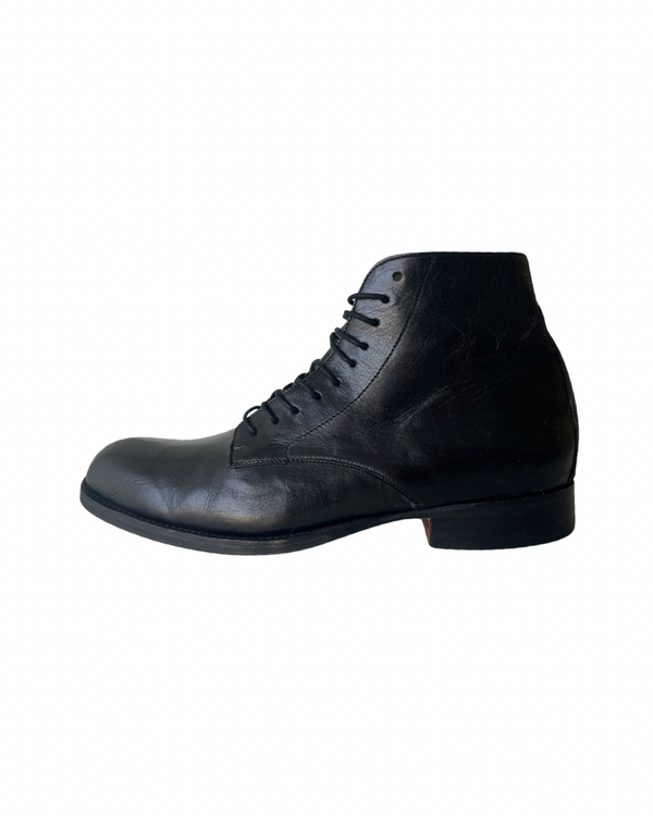 Ryan Roche LEATHER LACE UP BOOT SIZE 40 41