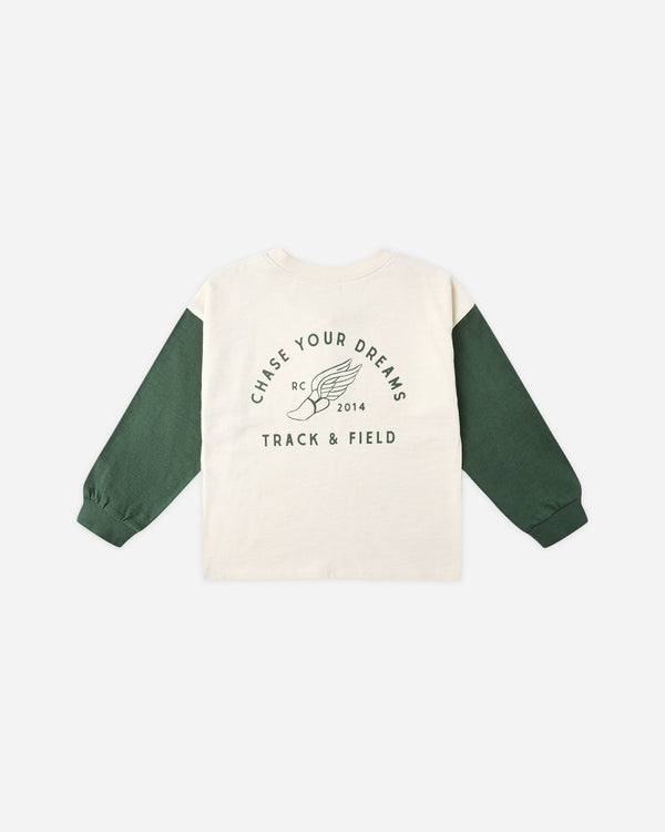 Rylee Cru Relaxed Long Sleeve Henley Chase Your Dreams