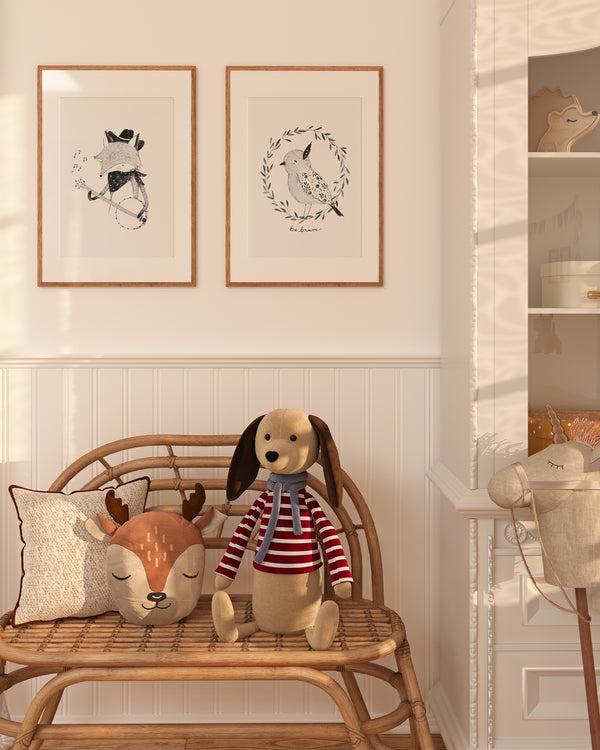 Rylee Cru Art Print || Banjo Fox