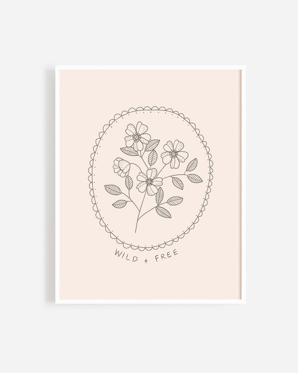 rylee cru Art Print || Flower