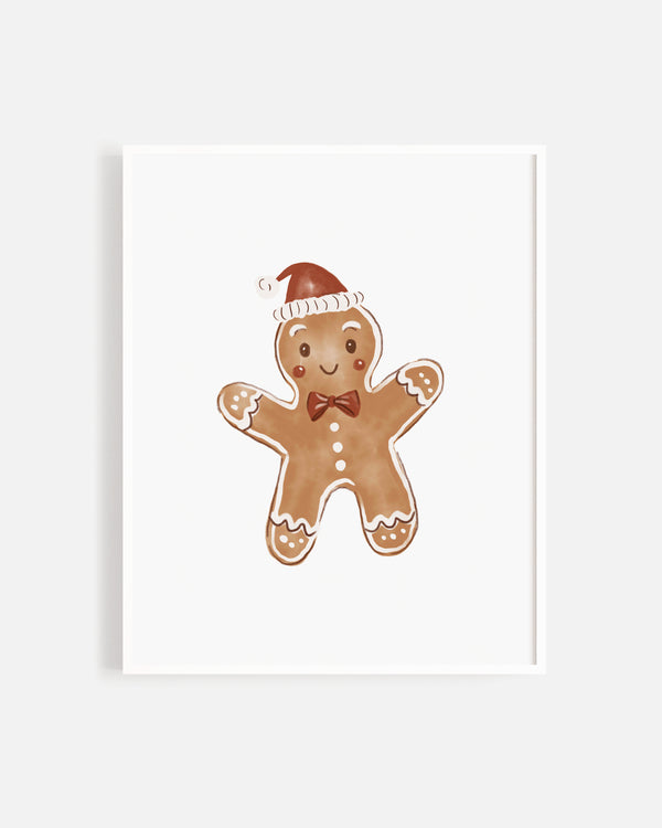 rylee cru Art Print || Gingerbread Man