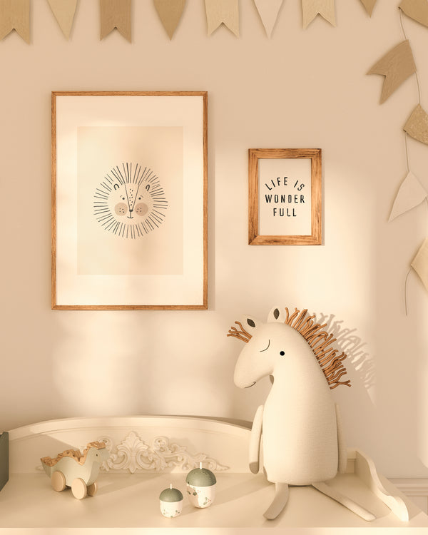 Rylee Cru Art Print || Lion