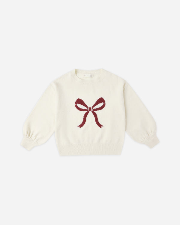 rylee cru Aspen Sweater Bow