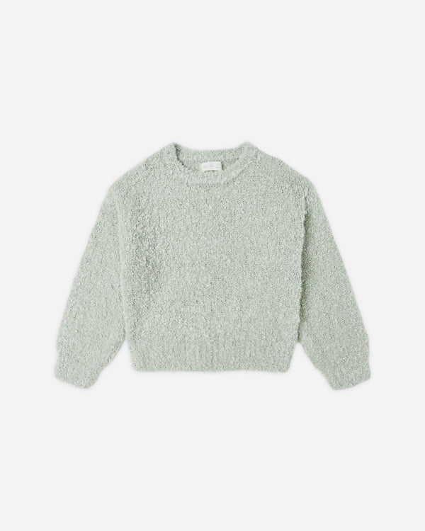 rylee cru Aspen Sweater Pistachio Boucle