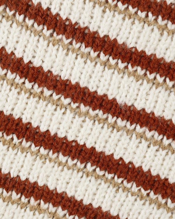 Rylee Cru Aspen Sweater Ruby Stripe