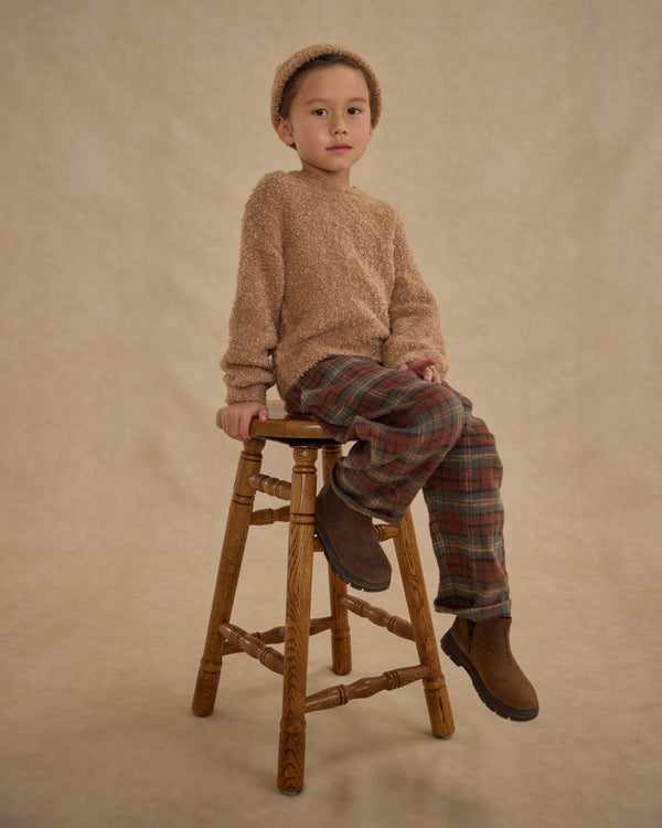 Rylee Cru Aspen Sweater Toffee Boucle