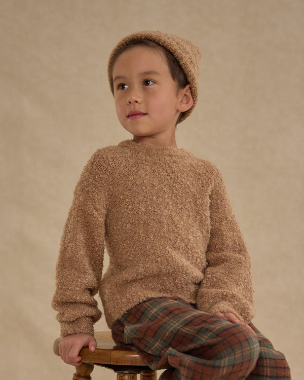 Rylee Cru Aspen Sweater Toffee Boucle
