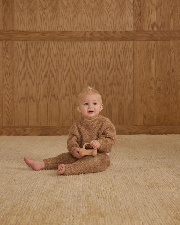 Rylee Cru Aspen Sweater Toffee Boucle