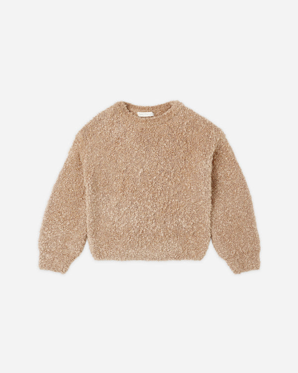 rylee cru Aspen Sweater Toffee Boucle