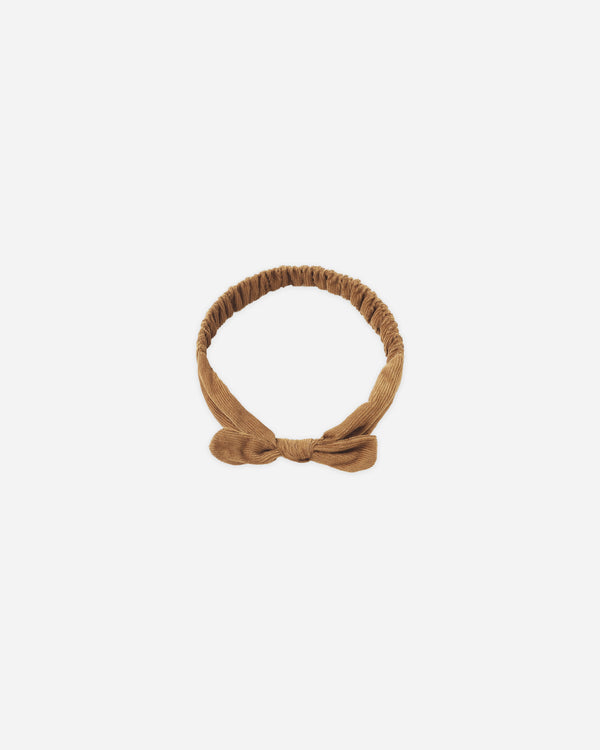 rylee cru Baby Bow Headband Golden
