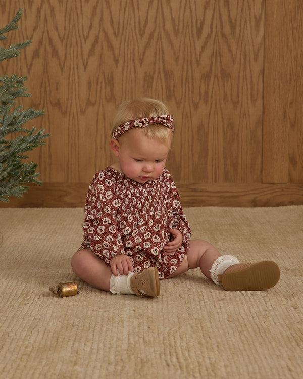 Rylee Cru Baby Bow Headband Ruby Fleur