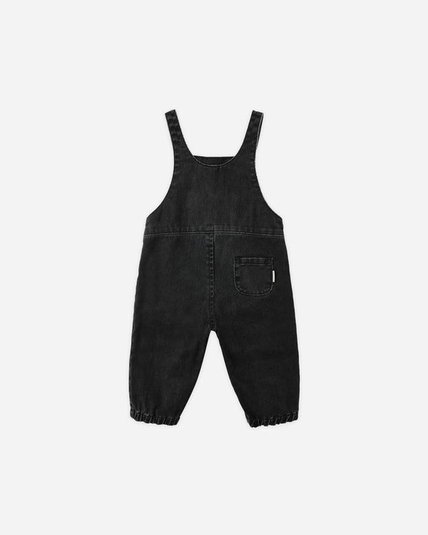 Rylee Cru Baby Overalls Washed Black