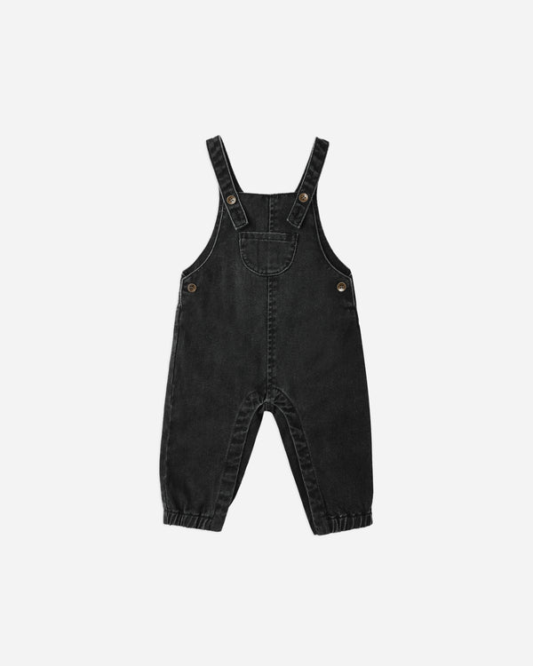rylee cru Baby Overalls Washed Black