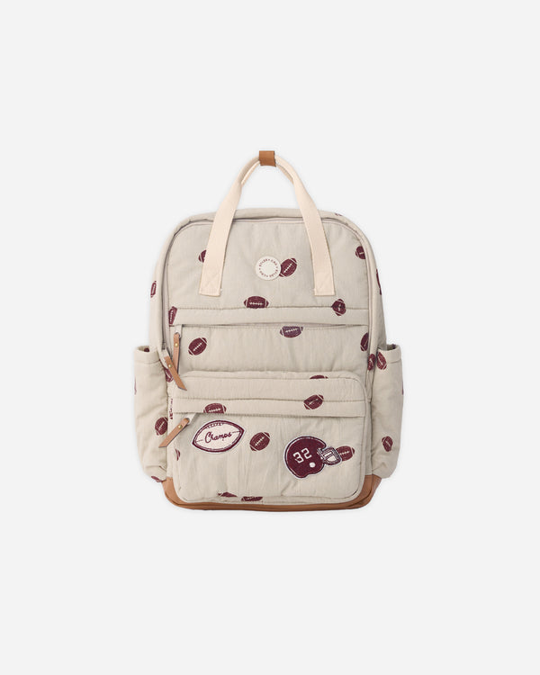 rylee cru Backpack Footballs