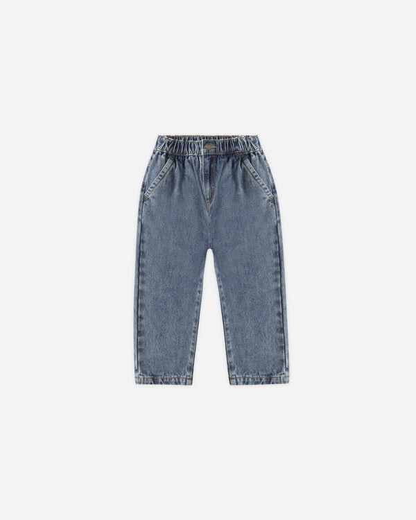 rylee cru Baggy Pant Indigo Denim