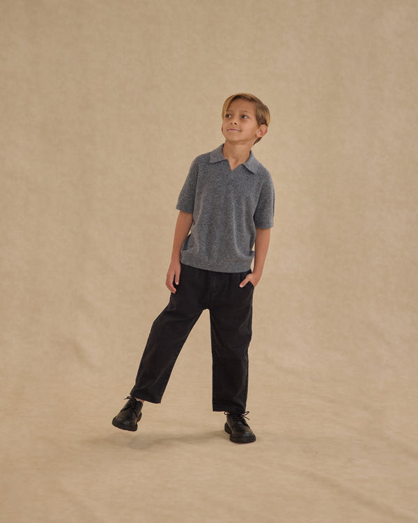 Rylee Cru Baggy Pant Washed Black