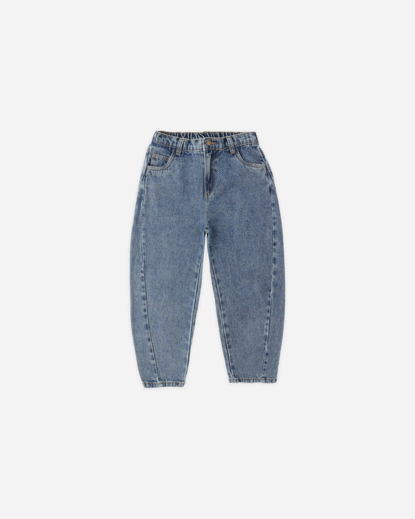 rylee cru Barrel Pant Indigo Denim