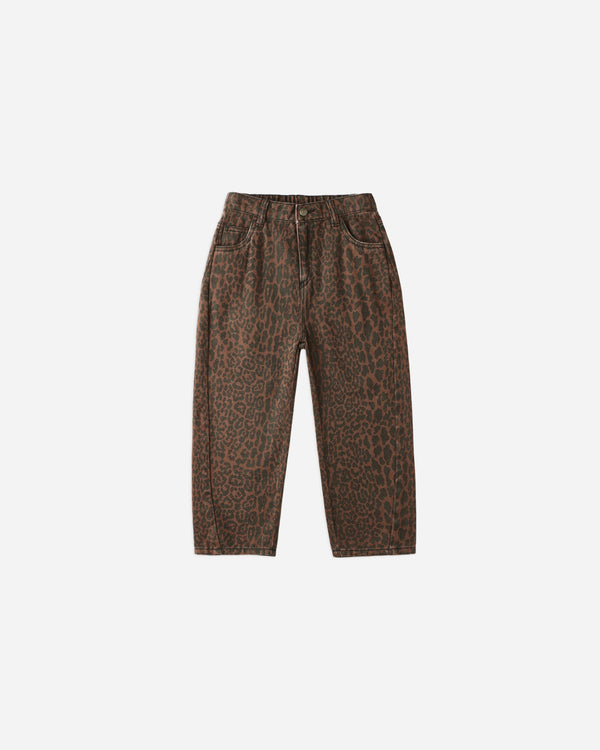 rylee cru Barrel Pant Leopard