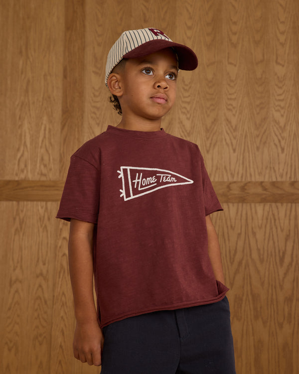 Rylee Cru Baseball Hat Navy Pinstripe