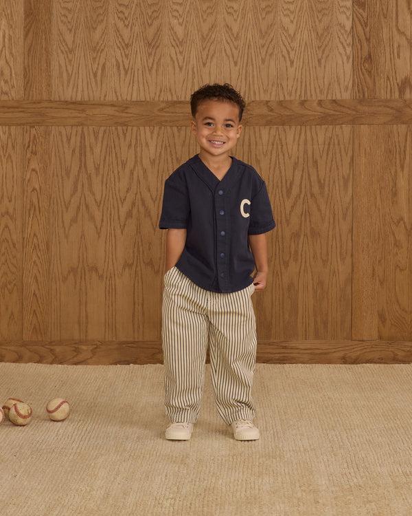 Rylee Cru Baseball Shirt Navy