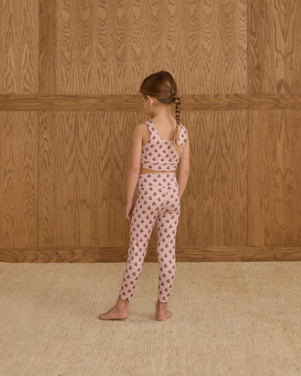 Rylee Cru Basic Legging Blush Fleur
