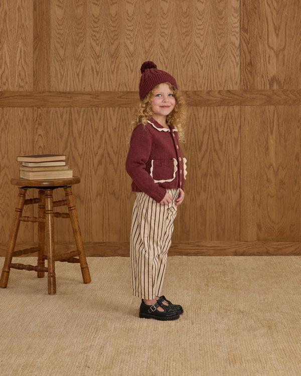 Rylee Cru Beanie Burgundy