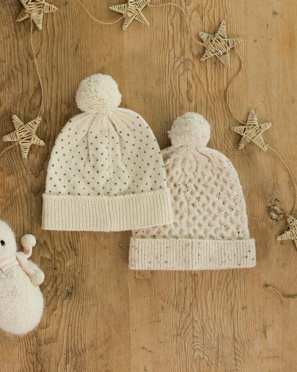 Rylee Cru Beanie Natural Speckled