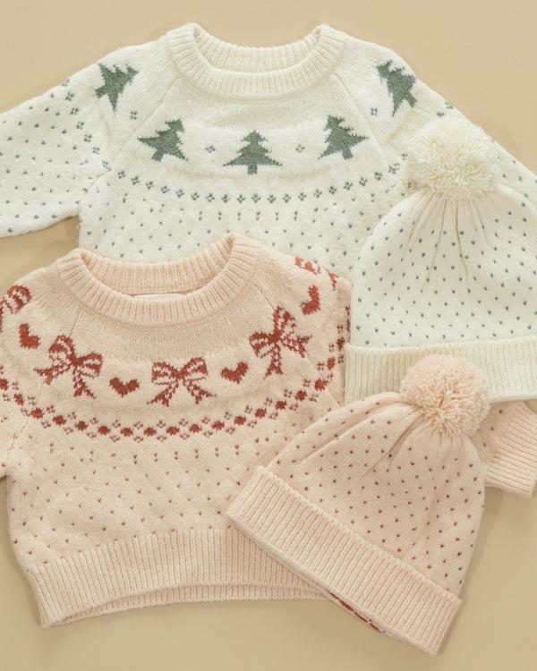 Rylee Cru Beanie Ruby Speckle