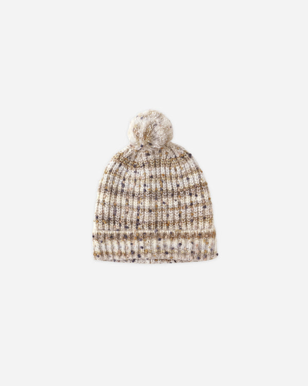 rylee cru Beanie Stone Multi-Stripe