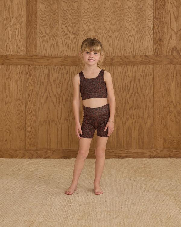 Rylee Cru Bike Short Leopard