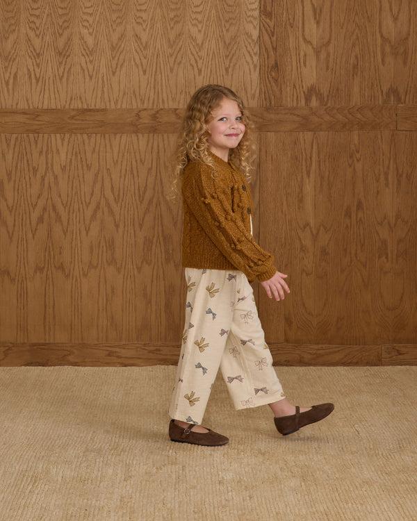 Rylee Cru Bobble Cardigan Golden