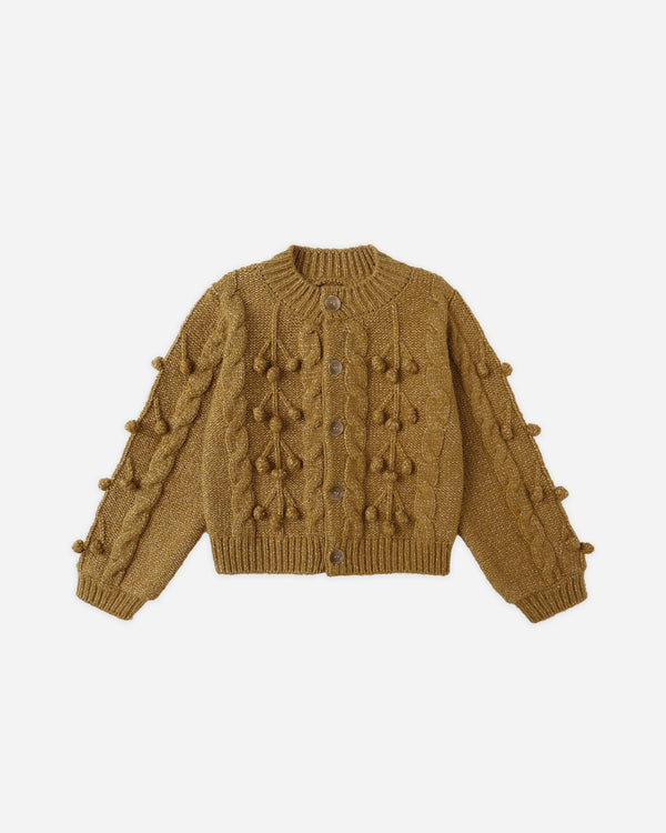 rylee cru Bobble Cardigan Golden