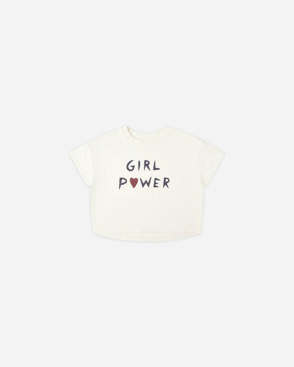 rylee cru Boxy Tee Girl Power