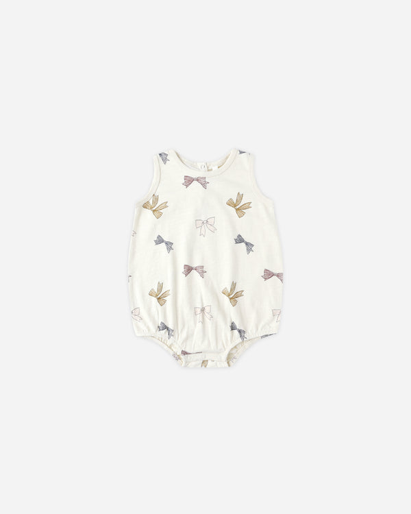 rylee cru Bubble Onesie Bows