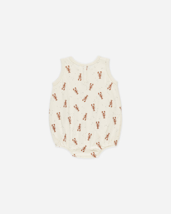 Rylee Cru Bubble Onesie Lobsters