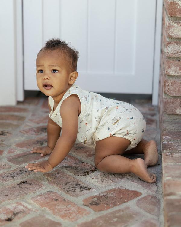 Rylee Cru Bubble Onesie Nautical