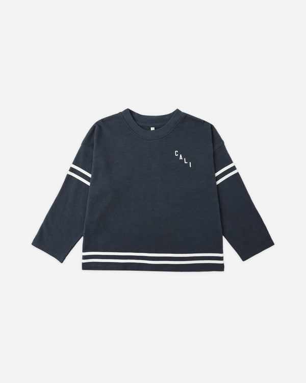 rylee cru Camden Long Sleeve Tee Navy