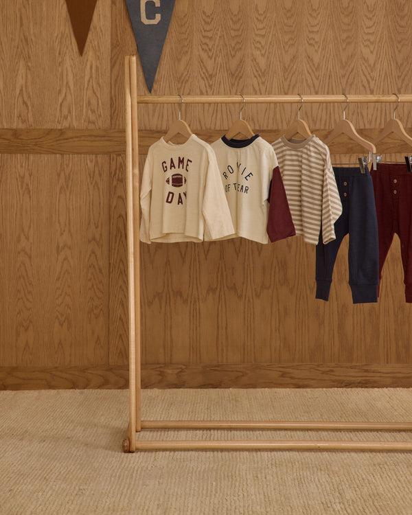 Rylee Cru Camden Long Sleeve Tee Stone Stripe