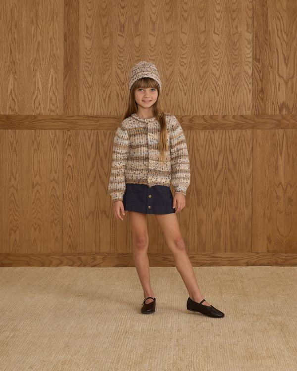 Rylee Cru Cheyenne Cardigan Stone Multi-Stripe