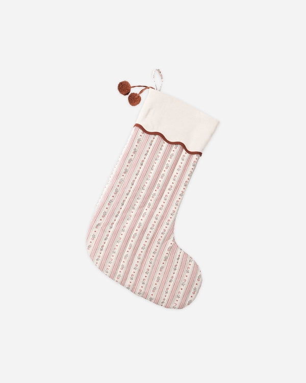 rylee cru Christmas Stocking Candy Cane Stripe