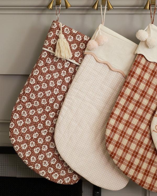 Rylee Cru Christmas Stocking Ruby Fleur