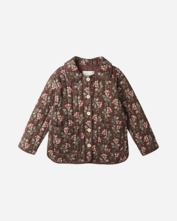 rylee cru Clara Coat Winter Floral
