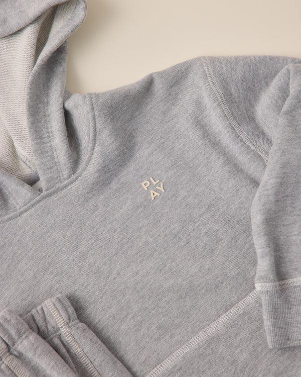 Rylee Cru Coast Hoodie Heathered Grey